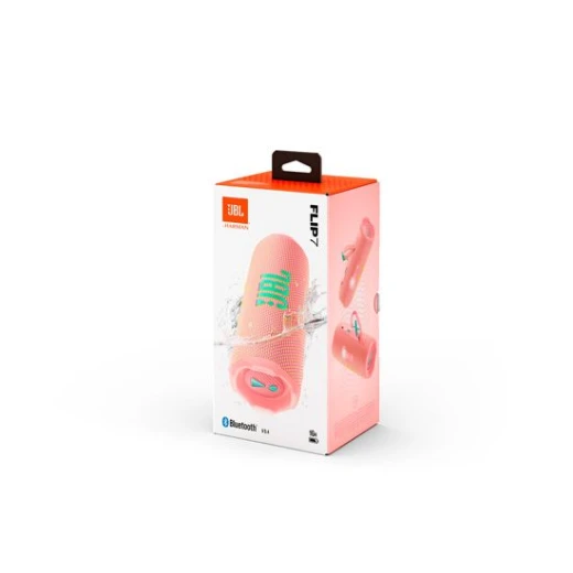 مكبر صوت بلوتوث JBL Flip 7 وردي محمول - مقاوم للماء وقوي - جي بي ال - Image 5