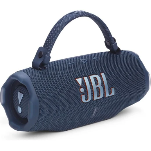 مكبر صوت بلوتوث JBL Charge 6 محمول - أزرق، مقاوم للماء، بطارية 24 ساعة - جي بي ال - Image 3