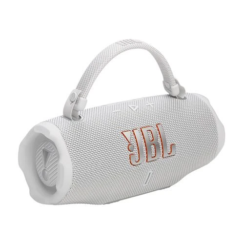 JBL Charge 6 Portable Bluetooth Speaker - White, Waterproof, 24-Hour Play - JBL - Image 4