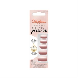 Sally Hansen Salon Effects Press On Nails French Twist Coffin Shape Manicure Kit 30 Pieces Easy Application