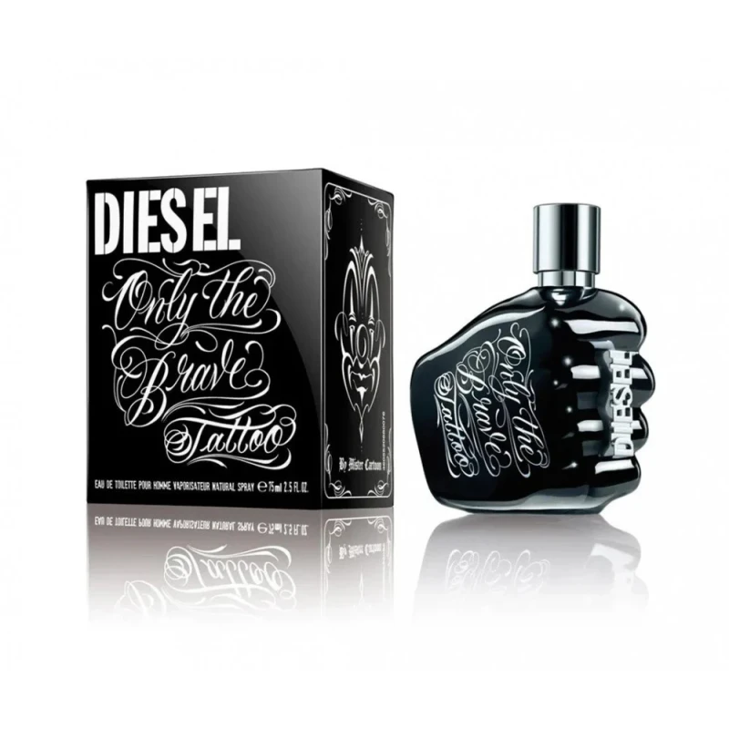 ديزل أونلي ذا برايف تاتو ماء تواليت 125 مل عطر رجالي خشبي حار - ديزل