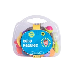 infunbebe Baby Teething Toys 6 Pack BPA Free 3+ Months