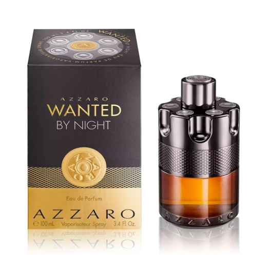 Azzaro Wanted by Night Eau de Parfum for Men 100ml Bold Woody Spicy Fragrance Evening Wear Azzaro Wanted by Night Eau de Parfum for Men 100ml Bold Woody Spicy Fragrance Evening Wear