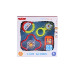 infunbebe Baby Rattles Newborn Toys 3+ Months
