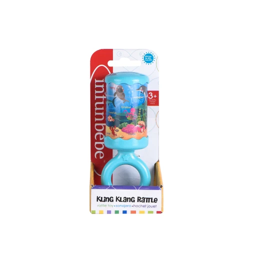 InFunBebe Kling Klang Baby Rattle - Colorful Sensory Toy InFunBebe Kling Klang Baby Rattle - Colorful Sensory Toy