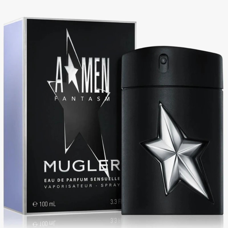 Mugler A*Men Fantasm Eau de Parfum 100ml for Men: Amber Gourmand Fragrance with Long Lasting Scent - MUGLER