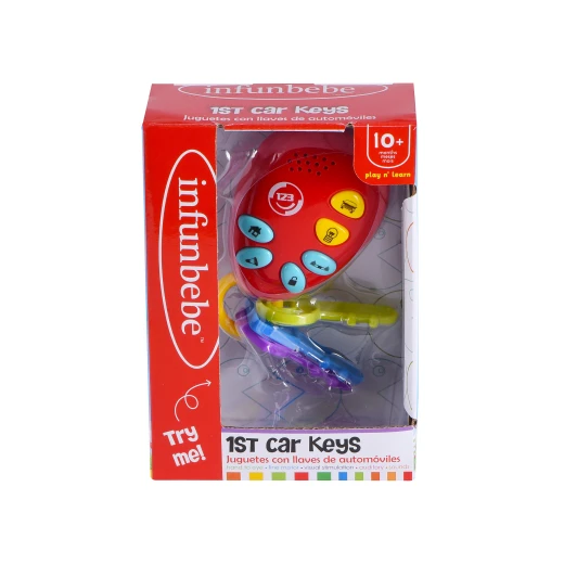 Infunbebe Musical Keys Toy 12M+ with Sounds - Baby's First Toy 12 months and older - infunbebe - Image 2