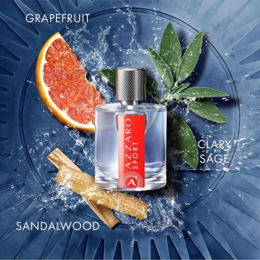 عطر أزارو سبورت للرجال 100 مل عطر أروماتك فوجير للاستخدام اليومي - أزارو - Image 5