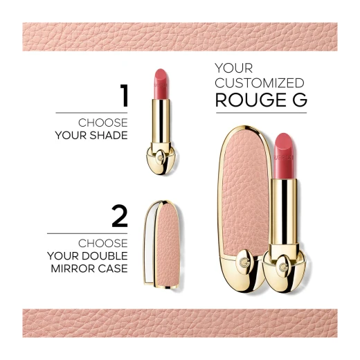 Guerlain Rouge G Lipstick Refill Customizable Satin & Velvet Finish Long Lasting Lip Color - Guerlain - Image 4