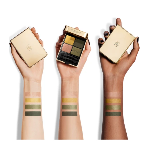 Guerlain Ombres G Eyeshadow Quad - 870 عسل العنبر 2 جرام - غيرلان - Image 2