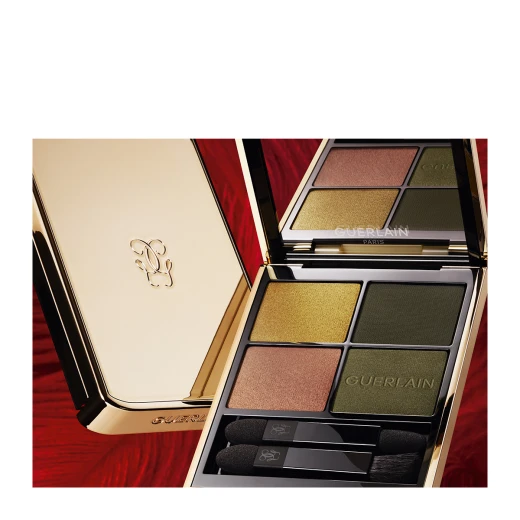 Guerlain Ombres G Eyeshadow Quad - 870 عسل العنبر 2 جرام - غيرلان - Image 3