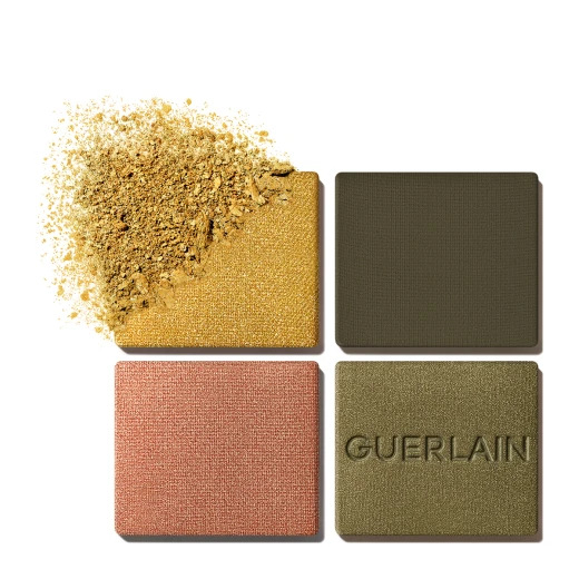 Guerlain Ombres G Eyeshadow Quad - 870 عسل العنبر 2 جرام - غيرلان - Image 4