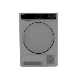 Sharp 9kg Condenser Dryer – Silver – 15 Drying Programs – Energy Efficiency Class B – Effective drying performance with multiple programs to suit different fabric types and protect clothes