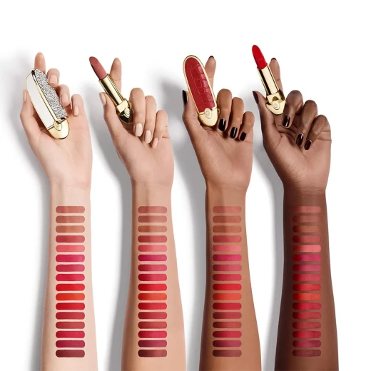 Guerlain Rouge G Lipstick Refillable Satin Matte Finish Lily Extract Lip Care Makeup - Guerlain - Image 3