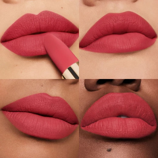 Guerlain Rouge G Lipstick Refillable Satin Matte Finish Lily Extract Lip Care Makeup - Guerlain - Image 4