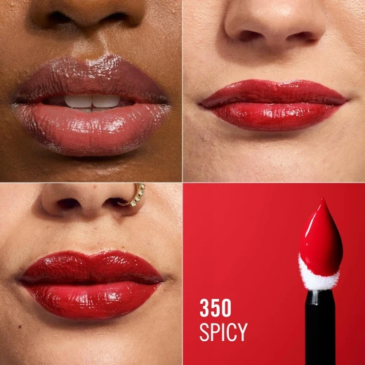 Rimmel Thrill Seeker Spicy Long Lasting Transfer Proof Lipstick with Aloe Vera Makeup - Rimmel London - Image 5