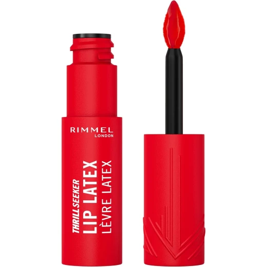 Rimmel Thrill Seeker Spicy Long Lasting Transfer Proof Lipstick with Aloe Vera Makeup Rimmel Thrill Seeker Spicy Long Lasting Transfer Proof Lipstick with Aloe Vera Makeup