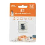 بطاقة ذاكرة Imou 64GB MicroSD - UHS-I، نقل بيانات سريع للأجهزة - إيمو