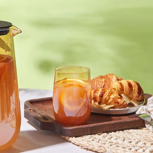 طقم مياه كاراجا بارما عنبر 7 قطع - أدوات زجاجية أنيقة - كراجا - Image 6