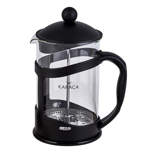 Karaca Coffee Bean French Press 800ml مع ملعقة - أسود Karaca Coffee Bean French Press 800ml مع ملعقة - أسود