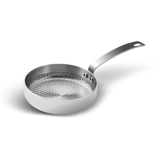مقلاة قلي ستيل كاراجا باورستيل 3 بلاي 316+ 12 سم مقلاة قلي ستيل كاراجا باورستيل 3 بلاي 316+ 12 سم