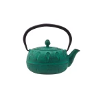 إبريق شاي كاراجا جرينيش من الحديد الزهر 600 مل - إبريق شاي أخضر - كراجا