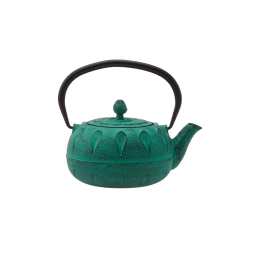 إبريق شاي كاراجا جرينيش من الحديد الزهر 600 مل - إبريق شاي أخضر إبريق شاي كاراجا جرينيش من الحديد الزهر 600 مل - إبريق شاي أخضر