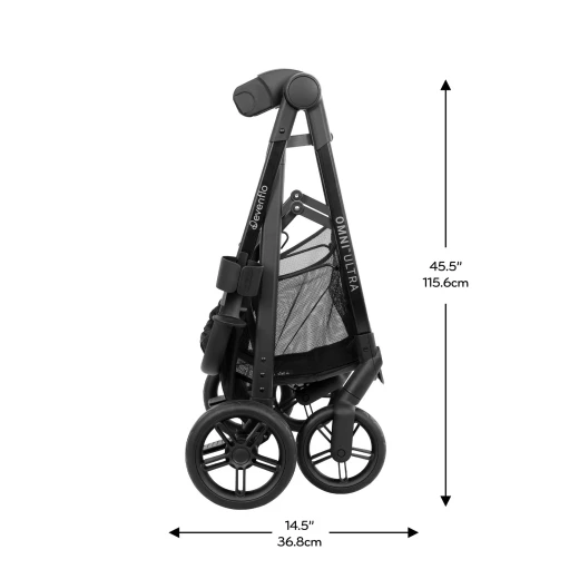 نظام السفر Evenflo Omni Ultra مع مقعد السيارة Revolve180 للرضع - ايفين فلو - Image 9