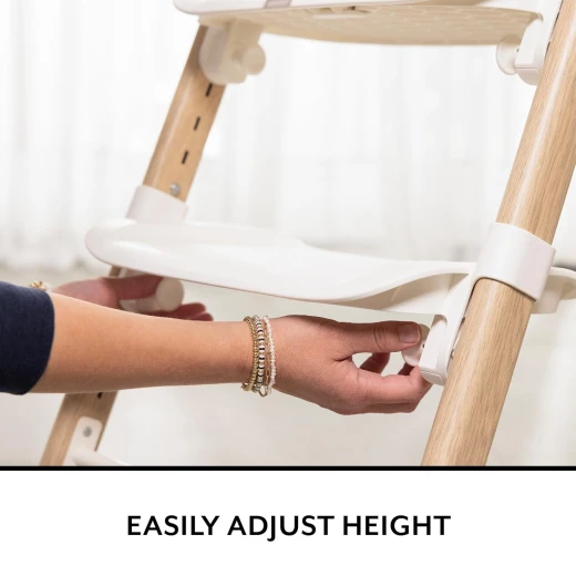 كرسي طعام Evenflo RightSeat 3 في 1 - أبيض/سيج - قابل للتعديل وآمن - ايفين فلو - Image 11