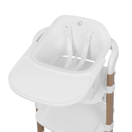 كرسي طعام Evenflo RightSeat 3 في 1 - أبيض/سيج - قابل للتعديل وآمن - ايفين فلو - Image 4