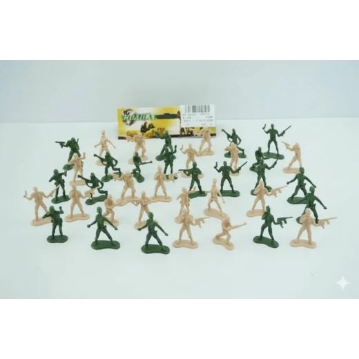 Amigo Soldier Figures Set – Includes Multiple Military Characters with Safe Plastic Weapons for Imaginative Battle Play Amigo Soldier Figures Set – Includes Multiple Military Characters with Safe Plastic Weapons for Imaginative Battle Play