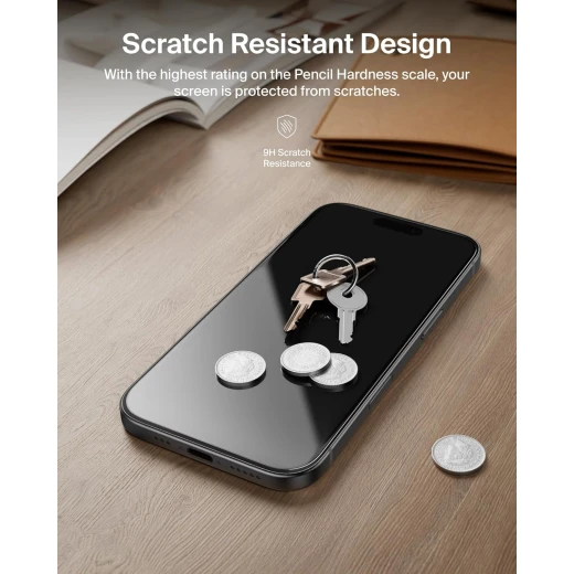 واقي شاشة Belkin مضاد للميكروبات لجهاز iPhone 17 Air - احمِ شاشتك - بيلكين - Image 6