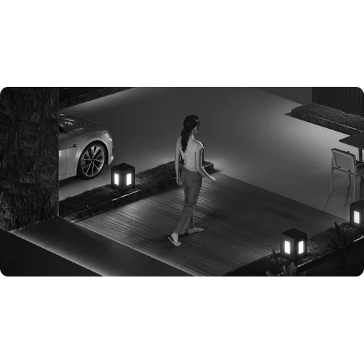 كاميرا شاومي الخارجية BW500: دقة 2K، لاسلكية، أسود، أمان المنزل الذكي - شاومي - Image 7