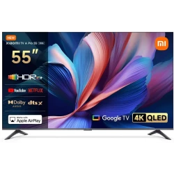 Xiaomi TV A Pro 55-Inch 4K QLED Google TV with Dolby Audio & Bluetooth Remote