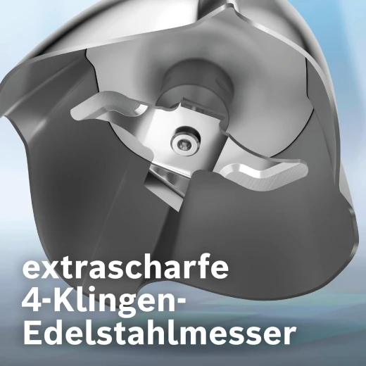 خلاط يدوي بوش ErgoMaster Series 6 MSM6M8X1، شفرات من الفولاذ المقاوم للصدأ، وصلة سيراميكية مقاومة للتآكل، تبريد هوائي، مفرمة، قاطع مكعبات، مضرب، بقدرة 1200 واط - بوش - Image 5