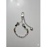 سلسلة مفاتيح فلسطين - إكسسوار فخر وطني وهدية للأحباء - تذكار رمزي ذو معنى - آنجل