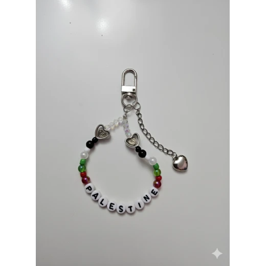 سلسلة مفاتيح فلسطين - إكسسوار فخر وطني وهدية للأحباء - تذكار رمزي ذو معنى سلسلة مفاتيح فلسطين - إكسسوار فخر وطني وهدية للأحباء - تذكار رمزي ذو معنى