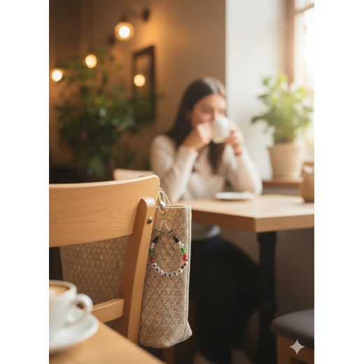 سلسلة مفاتيح فلسطين - إكسسوار فخر وطني وهدية للأحباء - تذكار رمزي ذو معنى - آنجل - Image 2