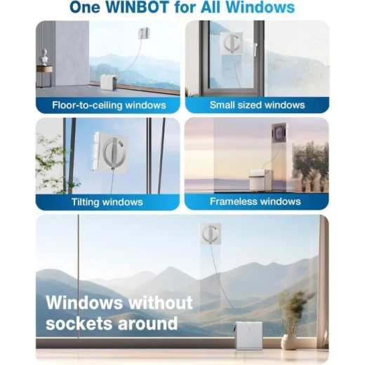 Ecovacs Winbot W2 Omni Robotic Window Cleaner - Refurbished - Ecovacs - Image 15