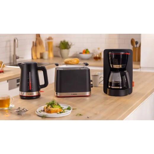 محمصة بوش MyMoment سوداء مدمجة TAT4M223 - شريحتين، تحكم متغير - بوش - Image 9
