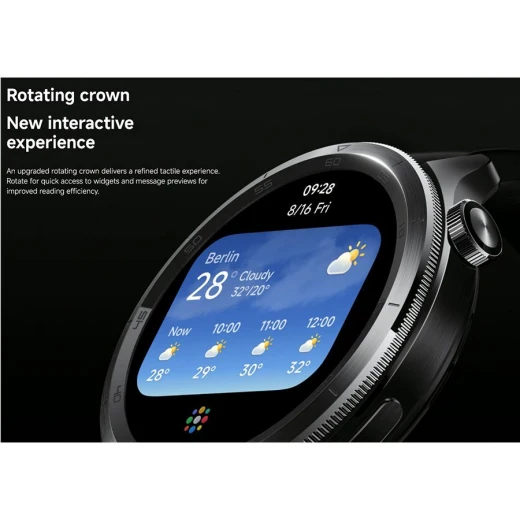 ساعة شاومي S4 BHR9195GL - أسود: ساعة ذكية بشاشة AMOLED - شاومي - Image 5