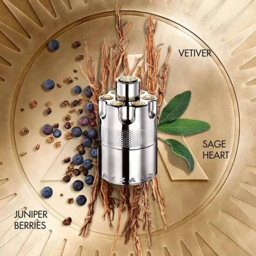 عطر أزارو ونتيد أو دو بارفان 100 مل للرجال كولونيا خشبية حارة عطر يدوم طويلاً - أزارو - Image 2