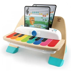 Hape Magic Touch Piano – FSC-Certified Wooden Touch Piano for Early Musical Exploration