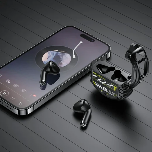 XO G12 Magic TWS Bluetooth Earphones with Charging Case - Wireless Audio Black - XO - Image 2
