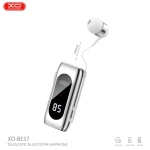 سماعة XO BE37 بلوتوث بتصميم مشبك – مع شاشة رقمية – باللون الأسود - إكس أو