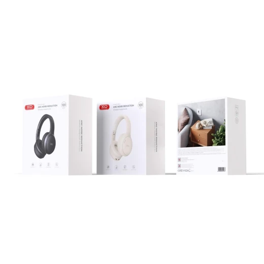سماعات XO BE41 بلوتوث لاسلكية – فوق الأذن – بطارية طويلة العمر – باللون الأسود - إكس أو - Image 4