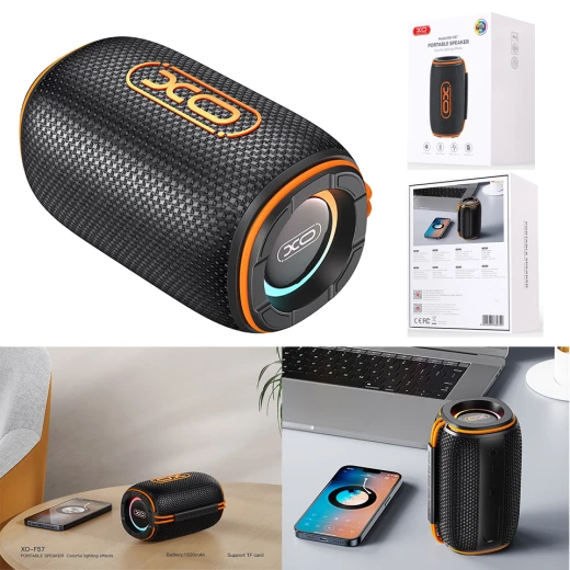 XO F57 Pro Wireless Bluetooth Speaker - Portable with Colorful Light - XO - Image 2