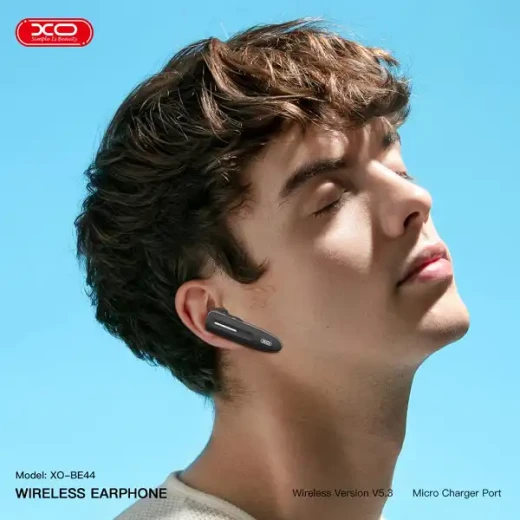 XO BE44 Wireless Bluetooth Earphones - Black - True Wireless - XO - Image 3