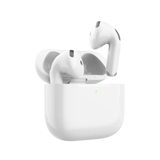 سماعات أذن لاسلكية وي وُو Airbuds 4 Type-C - أبيض - صوت كريستالي سماعات أذن لاسلكية وي وُو Airbuds 4 Type-C - أبيض - صوت كريستالي