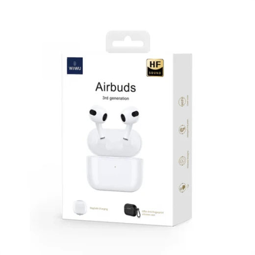سماعات أذن لاسلكية ستيريو AirBuds 3 - أبيض من وي وو - Image 2